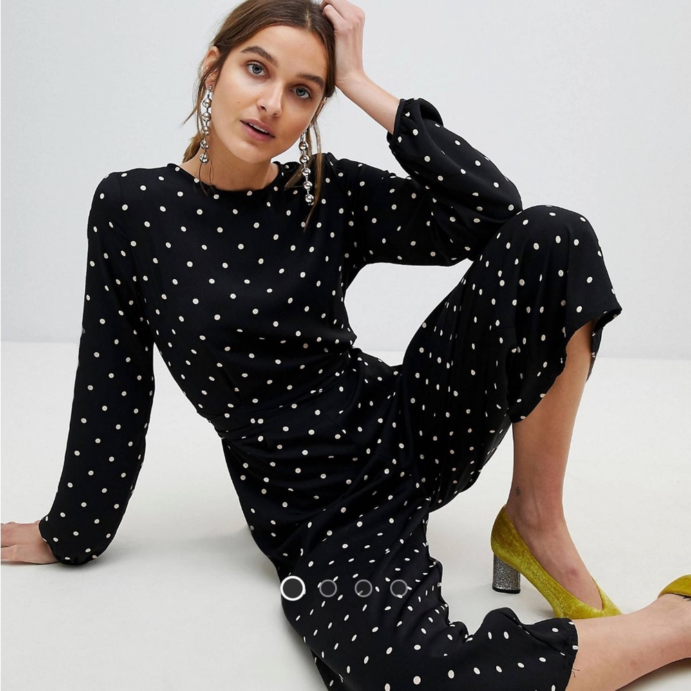 Polka dot jumpsuit